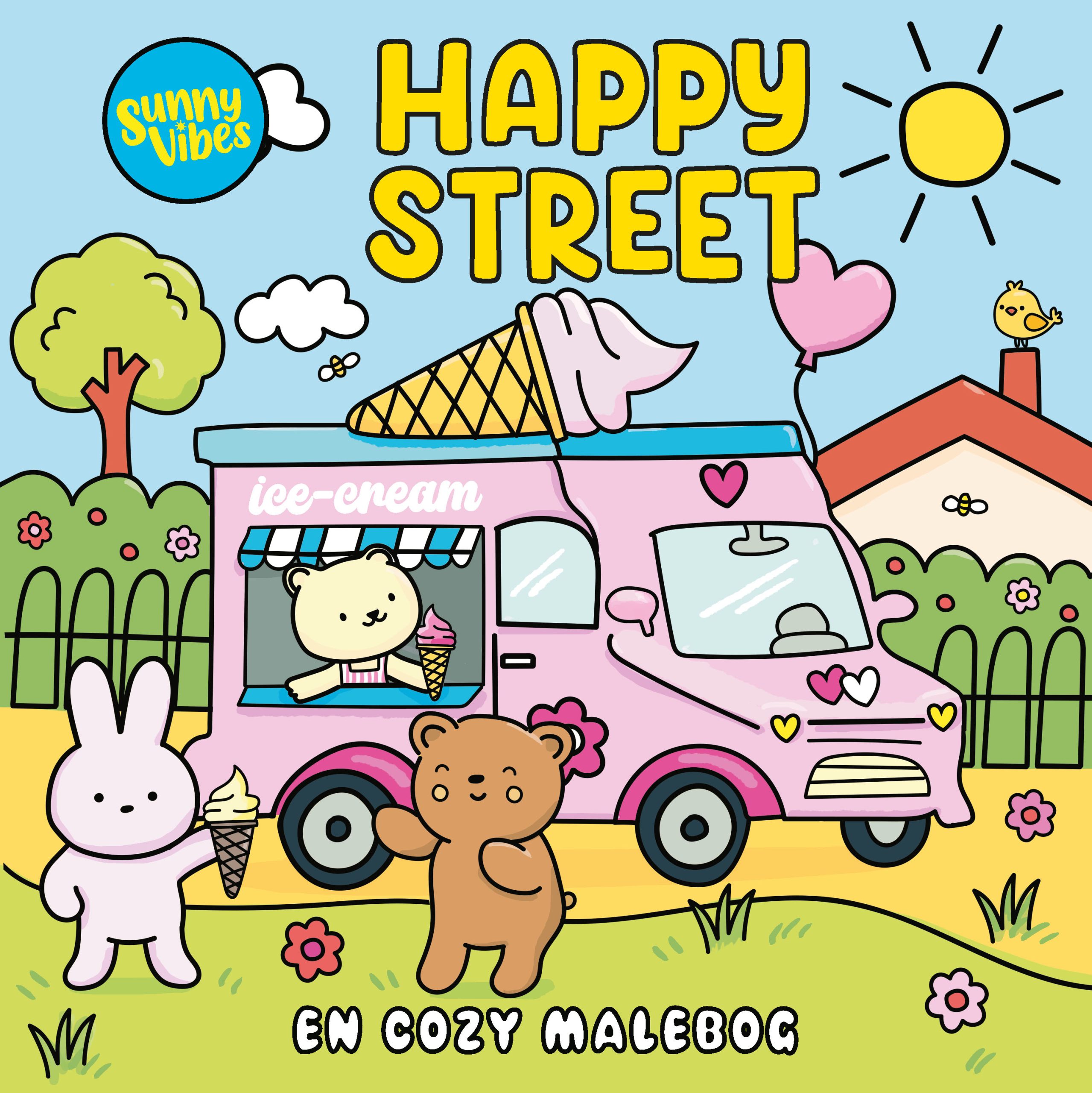 Sunny-Vibes-Happy-Street-En-cozy-malebog-9788776430320