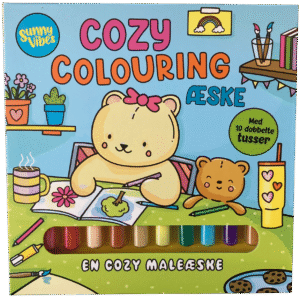 Sunny Vibes: Cozy Colouring Æske