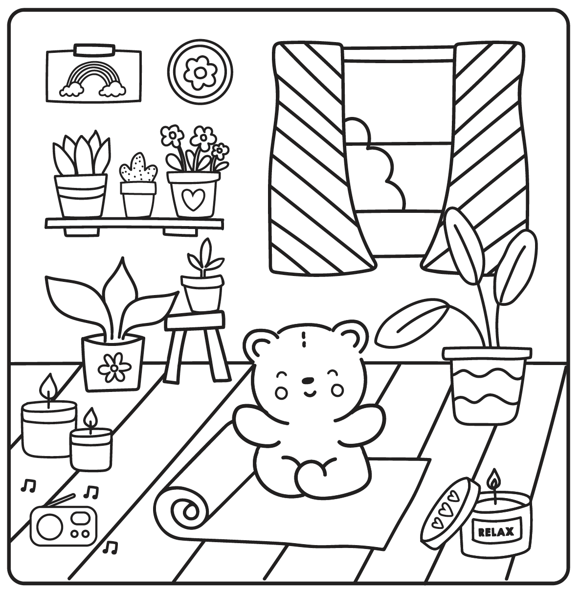 Sunny-Vibes-Cozy-&-Calm-En-cozy-malebog-9788776430313