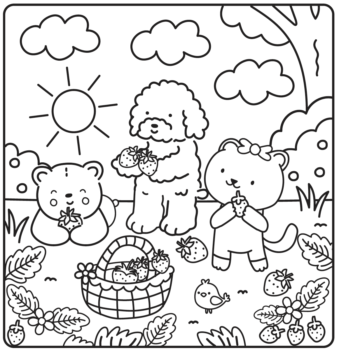 Sunny-vibes-sweet-life-en-cozy-malebog-9788776430337