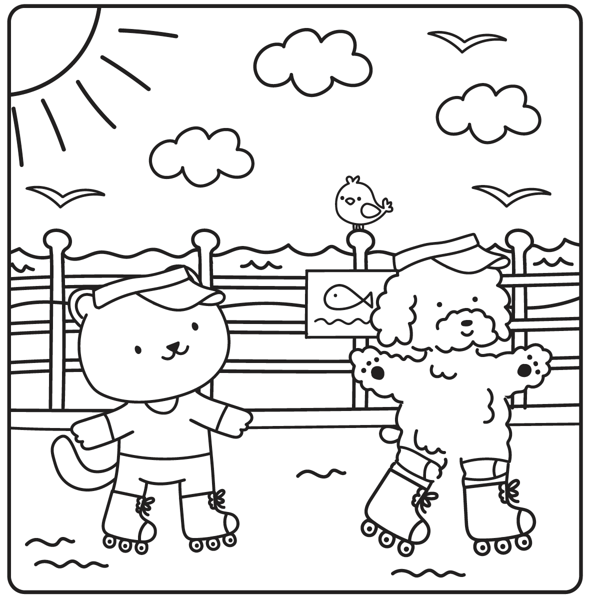 Sunny-Vibes-Happy-Street-En-cozy-malebog-9788776430320