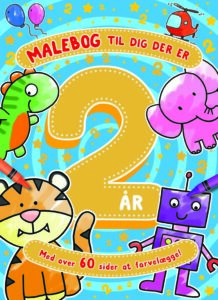 Malebog til dig der er 2 år