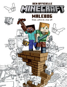 Den officielle Minecraft-malebog