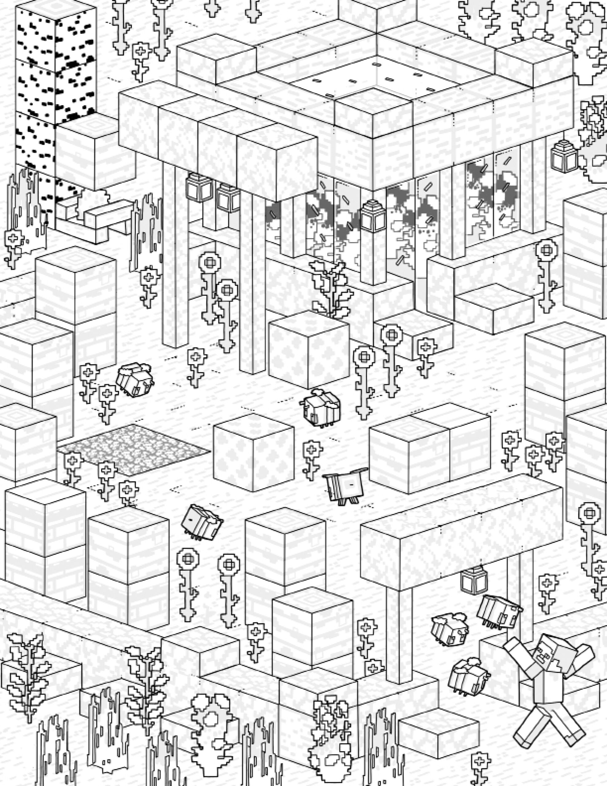 Den-officielle-Minecraft-malebog-9788776430559